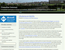 Tablet Screenshot of consultorinternet.com